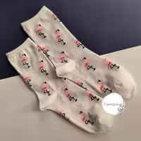 جوراب مرسین ساق بلند مدل فلامینگو بالغ