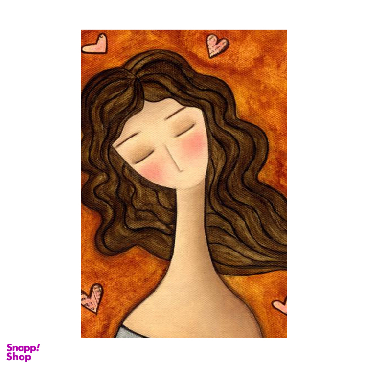 تابلو شاسی طرح ورونیکا کد BG.GHALB سایز 10×15 سانتی متر