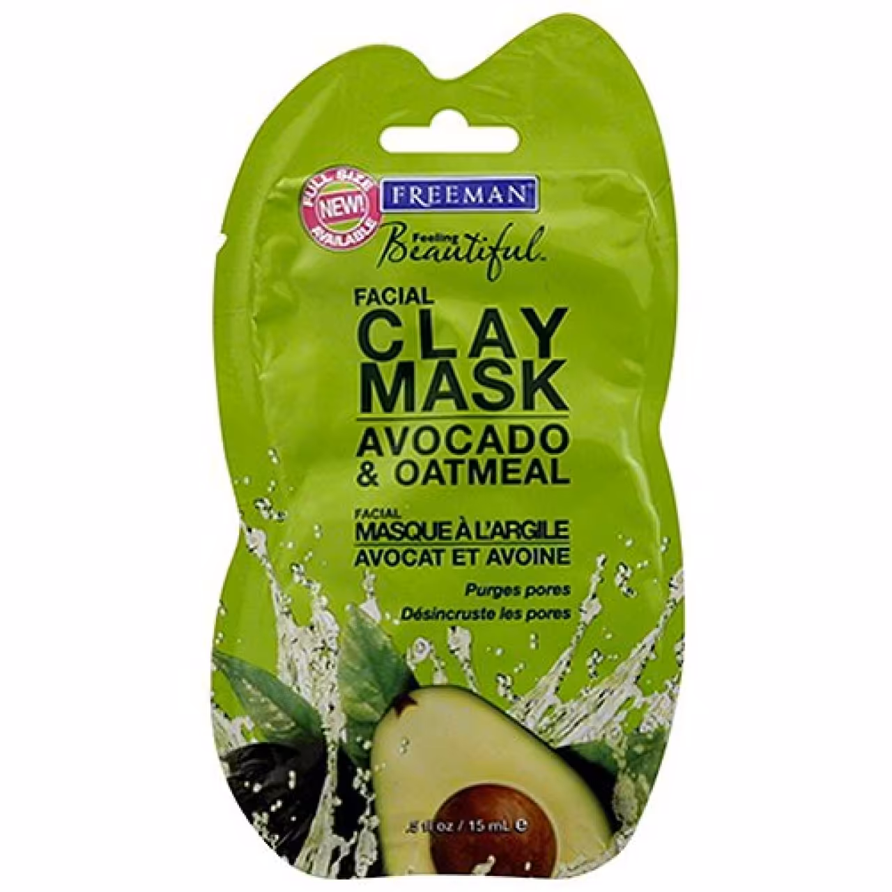 ماسک صورت خاک رسی ضد جوش آووکادو فریمن