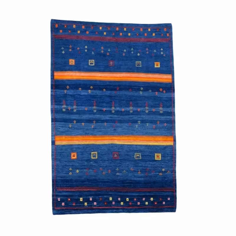 گبه دستباف چهار متری طرح   ابرش  کد 784