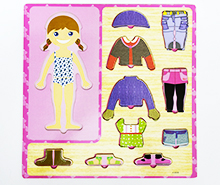 جورچین چوبی لباس کودک ( دختر و پسر)