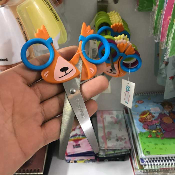 قیچی دسته ژله ایی اسکول فنس