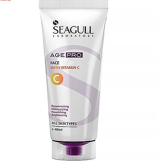 سی گل ویتامین Cکرم صورت سی گل حاوی ویتامین C  جوان کننده مرطوب  کننده تقویت کننده  حجم 40 میلی لیتر انقضا 1405.6