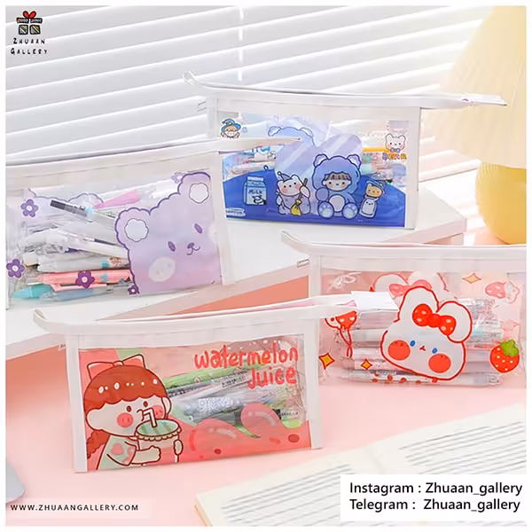 جامدادی شفاف Cute World فانتزی