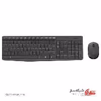 قیمت و خرید کیبورد و ماوس لاجیتک بی سیم Logitech MK235 - شبکه ساز