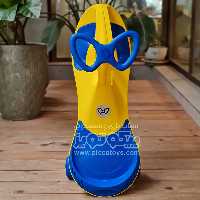 سه چرخه لوپ کار چرخ ژله ای زرد آبی PSA2585
