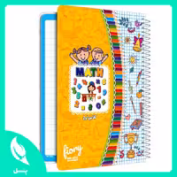 دفتر شطرنجی طرح کودک