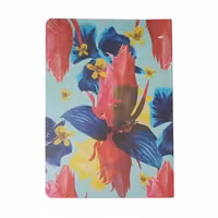 دفترچه یادداشت جلد سخت طرح گل کد 1 چند رنگ