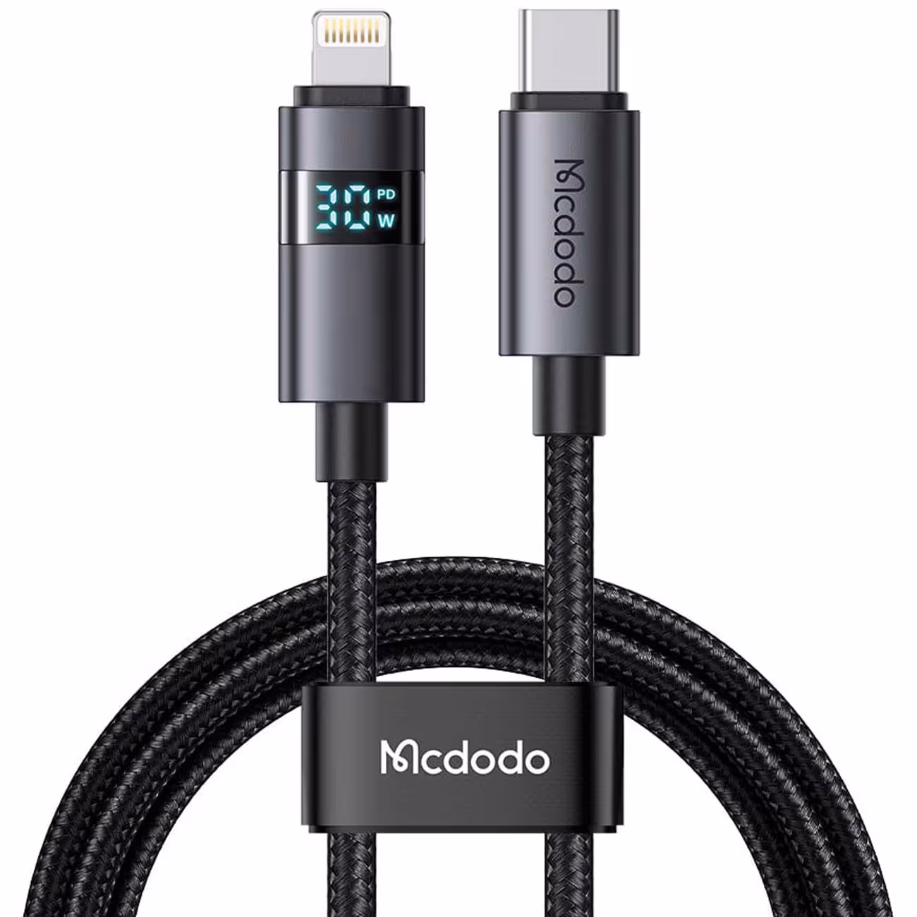 کابل شارژ و انتقال داده تایپ سی به لایتنینگ 36 وات کارپلی 1.2 متری مک دودو CA-657