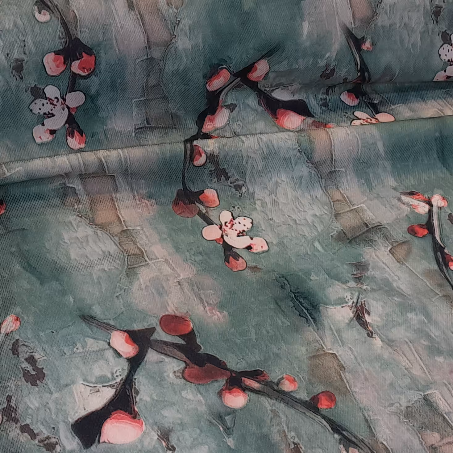 پارچه کرپ کش کج راه