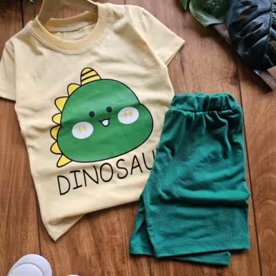 تیسرت وشلوارک پسرانه داینو