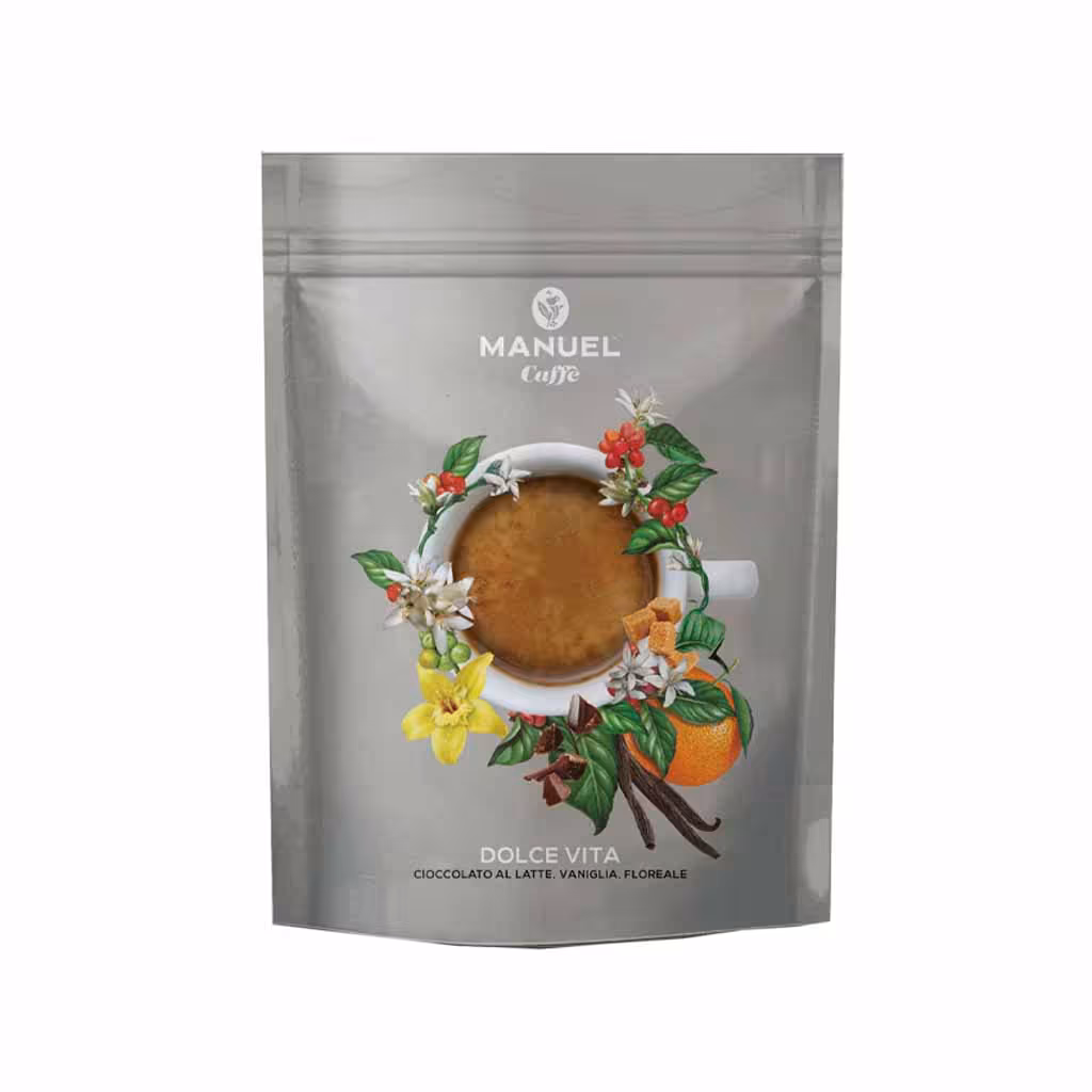 پودر قهوه 90% عربیکا و 10% ربوستا مانوئل DOLCEVITA