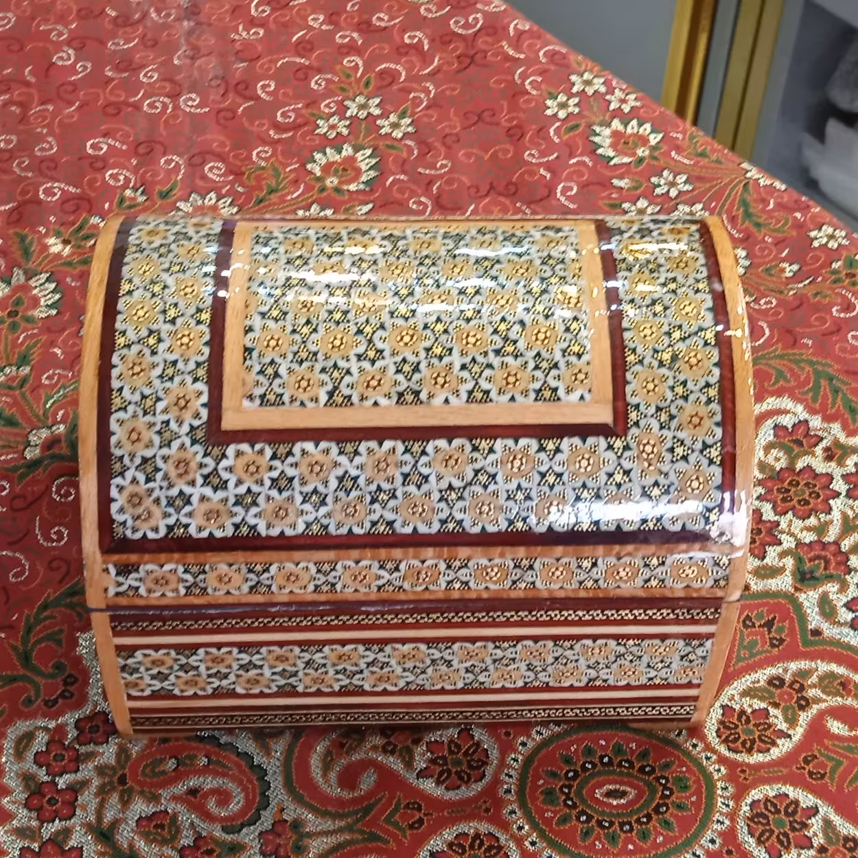 صندوقچه تمام خاتم 