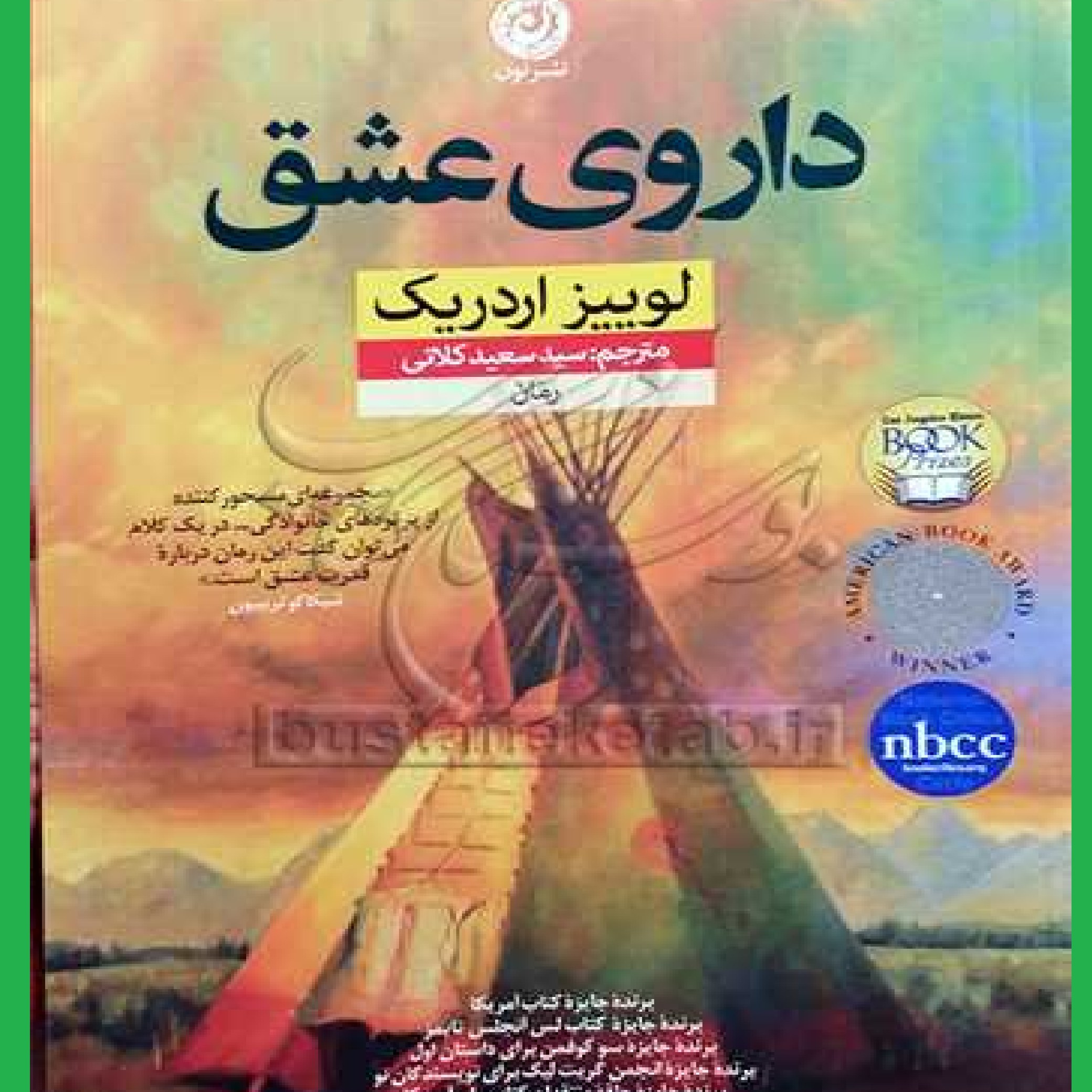 کتاب داروی عشق اثر لوییز اردریک با ترجمه سید سعید کلاتی 