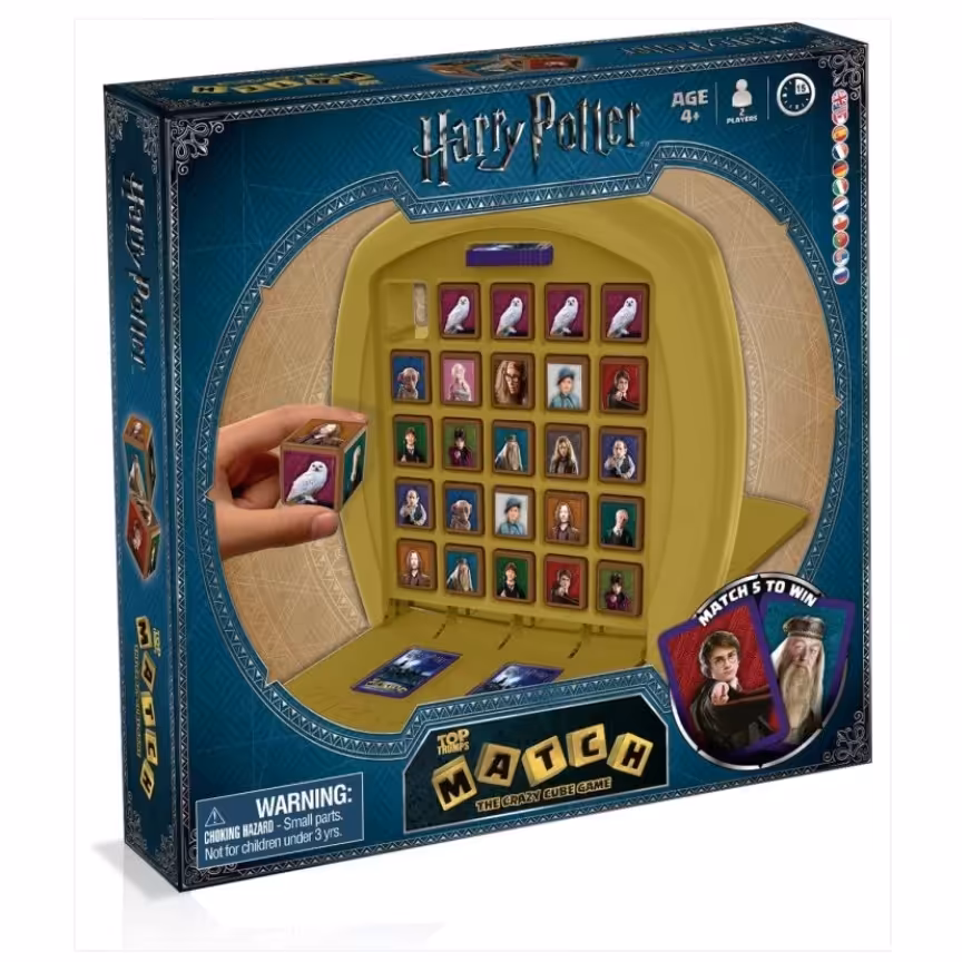 بازی MATCH THE CRAZY CUBE GAME  HARRY POTTER