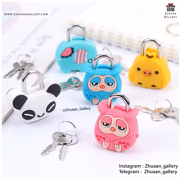 قفل آویز Cute Cartoon فانتزی