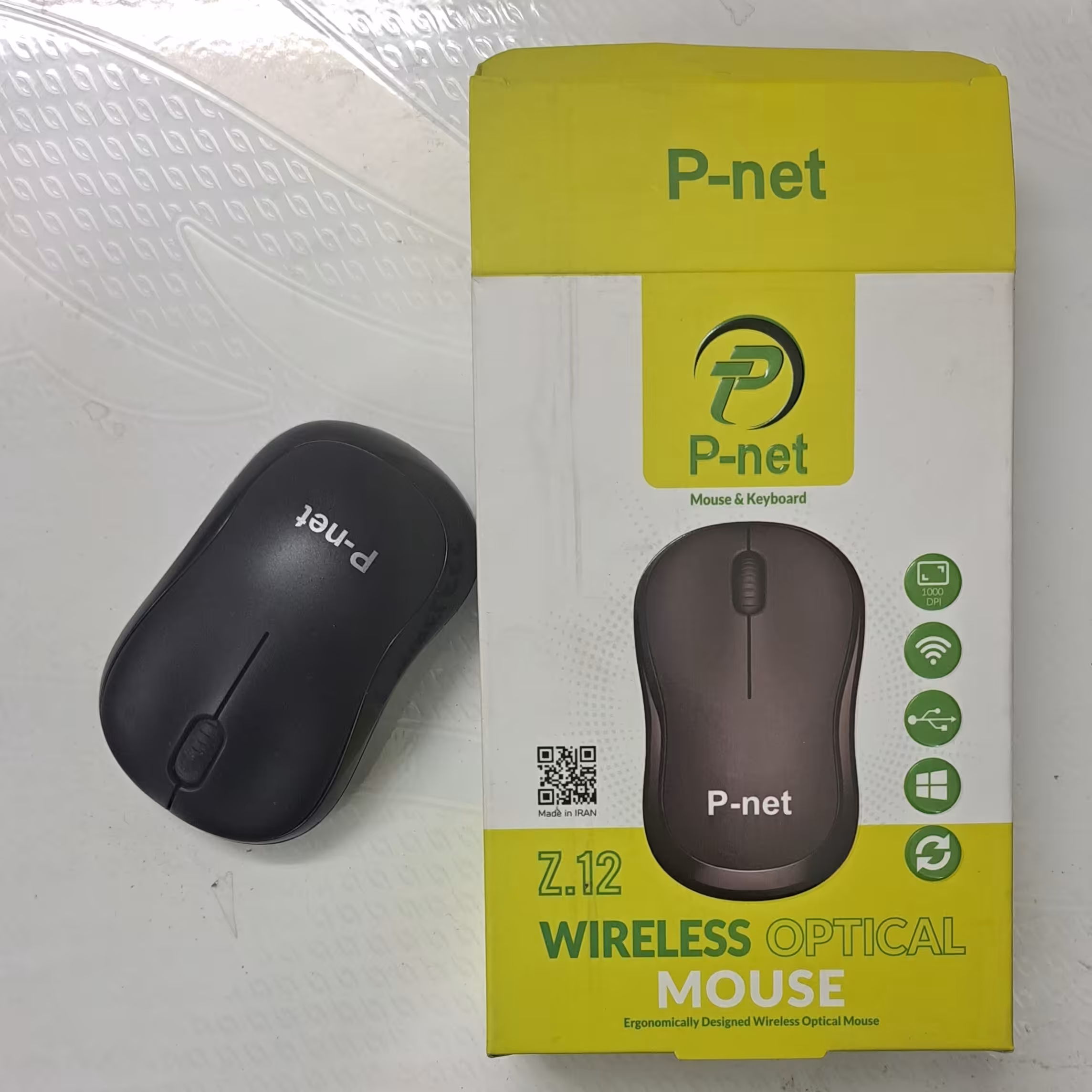 موس بی سیم پی نت مدل Z.12 با گارانتی 12 ماهه 