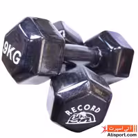 دمبل رکورد 9 کیلوگرم یک جفت