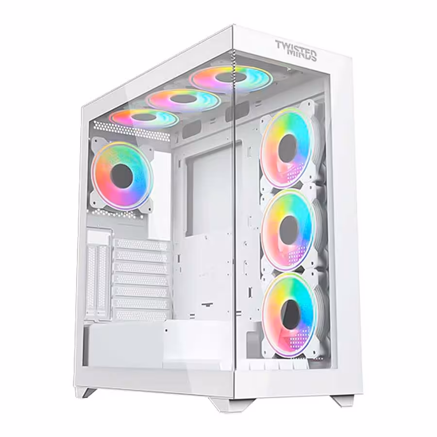 قیمت و خرید کیس کامپیوتر تویستد مایندز مدل Quantum White | یاس ارتباط