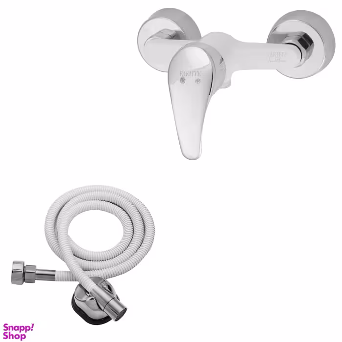 شیر سرویس بهداشتی فاخته مدل ماهان sk به همراه شیلنگ