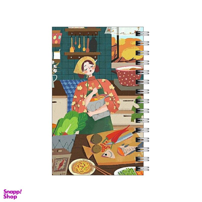 دفترچه یادداشت مدل to do list طرح آشپز و آشپزخونه کد 5273526