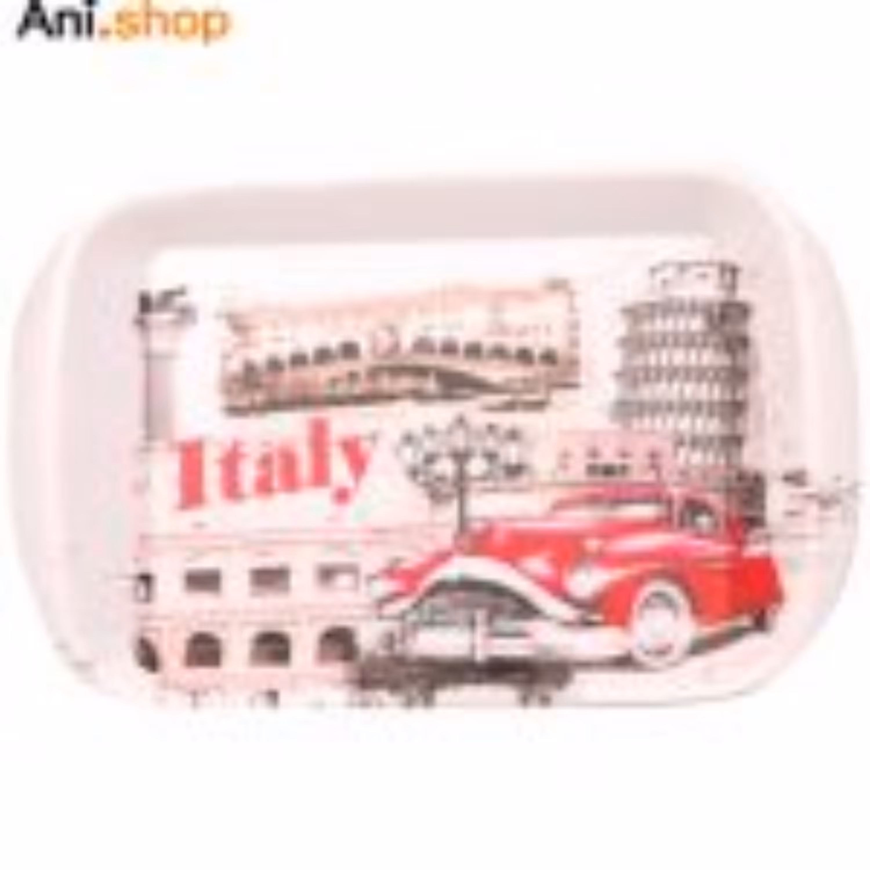 سینی مستطیل کوچک طرح برج پیزا ایتالیا