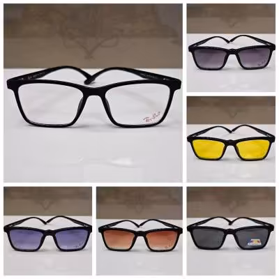 عینک طبی مگنتی 5 کاوردار کد 9508