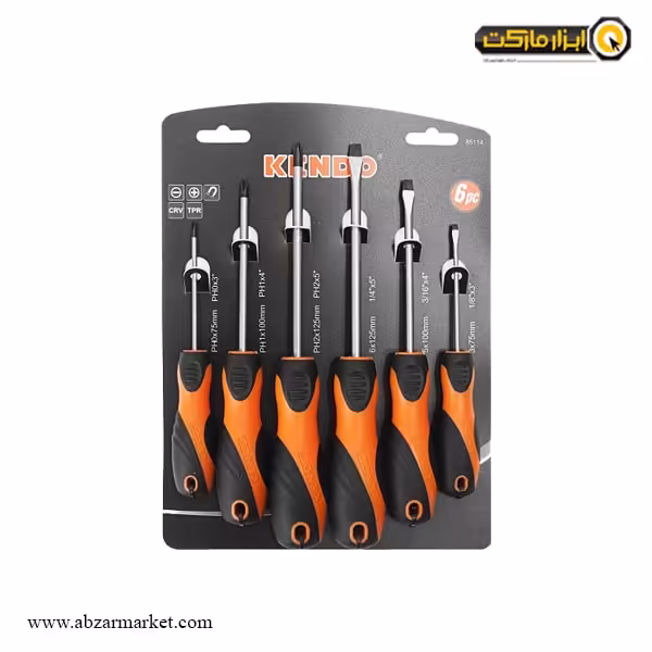 ست پیچ گوشتی 6 عددی کندو مدل 85114