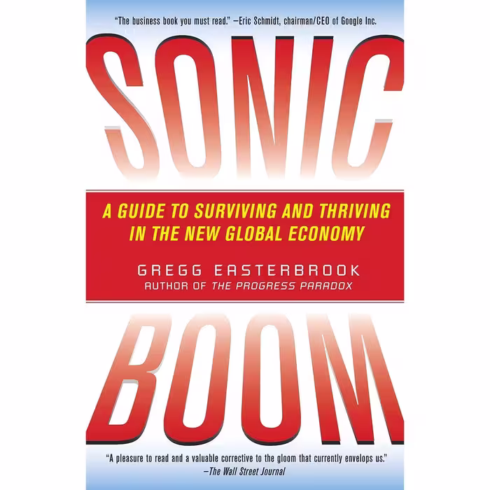 کتاب زبان اصلی Sonic Boom اثر Gregg Easterbrook انتشارات Random House Trade