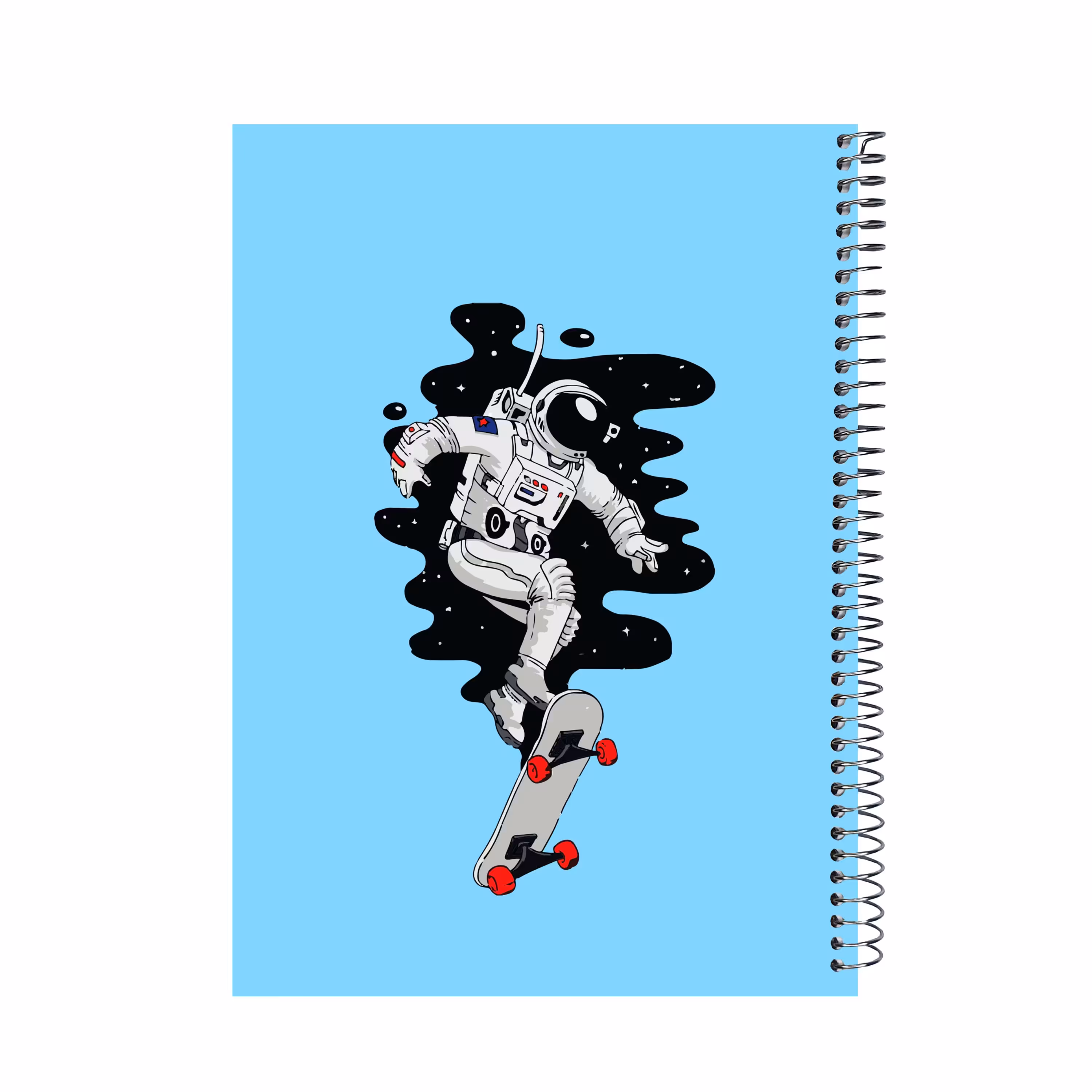 دفتر مشق 60 برگ پدیده نقش طرح آدم فضایی