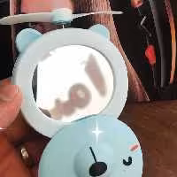 آینه کیفی رینگ لایت پنکه