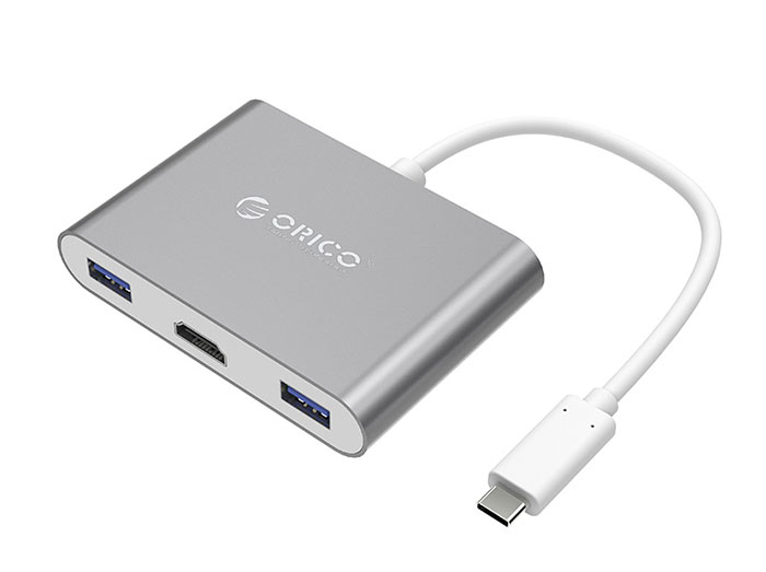 هاب تایپ سی اچ دی ام آی 5 پورت اوریکو Orico HDMI Type-C to USB3.1 HUB RCH3A