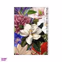 دفتر مشق 100 برگ بامبیلیپ طرح گل درشت کد 6903931