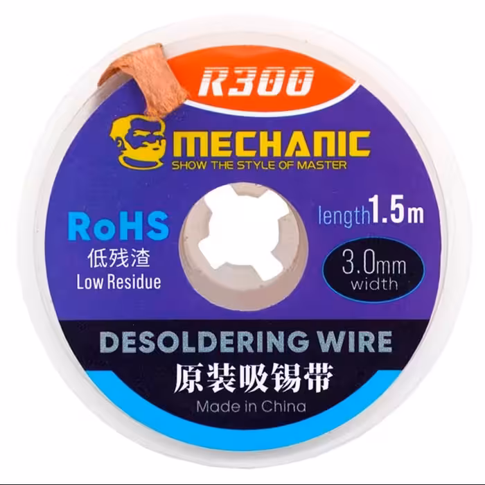 سیم قلع کش مکانیک مدل R300-3mm  Mechanic 1.5m