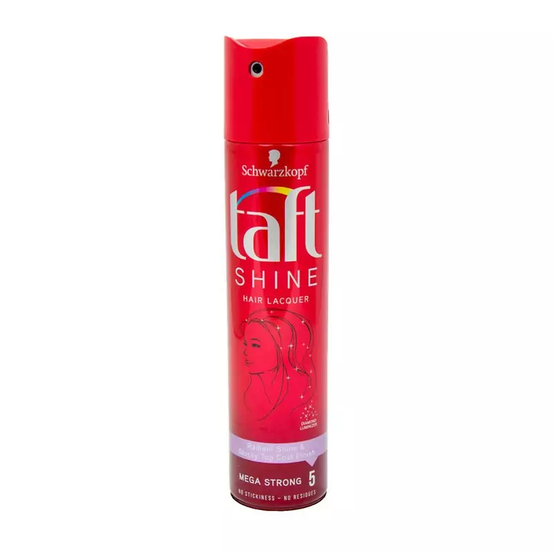 اسپری نگهدارنده حالت مو تافت مدل Shine Hair Lacquer حجم 250 میلی لیتر