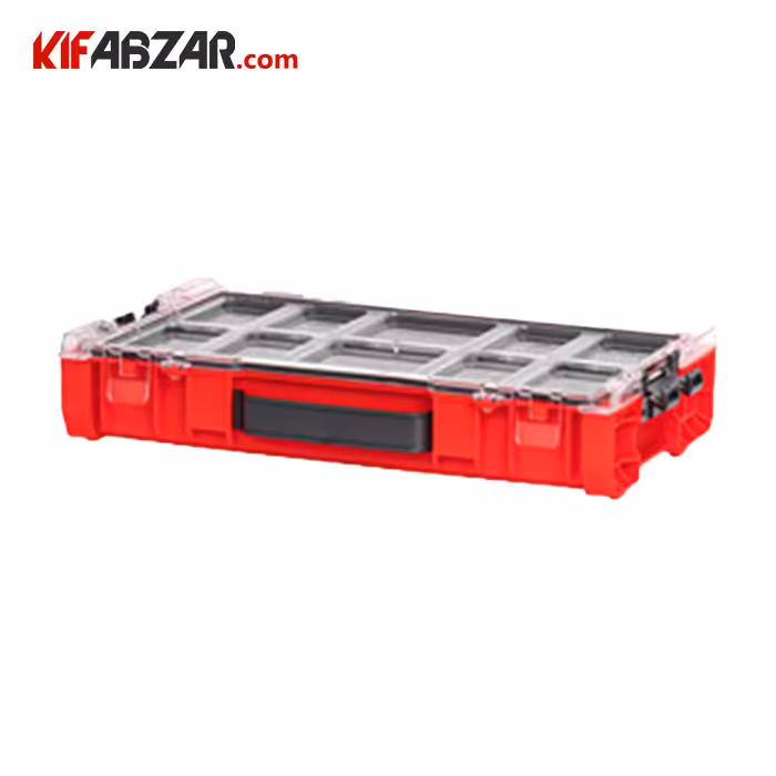 جعبه ابزار اورگانایزر کیوبریک مدل MFI 100 Red Pro Ultra HD