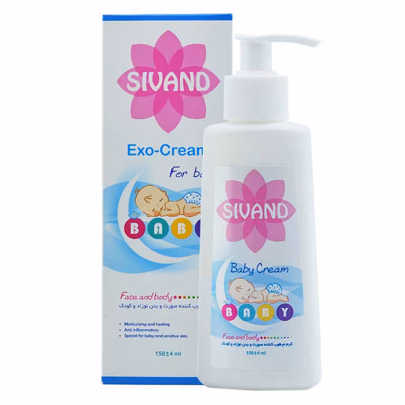 کرم مرطوب کننده صورت و بدن کودک سیوند | Sivand Exo Cream For Baby | فارموکسین
