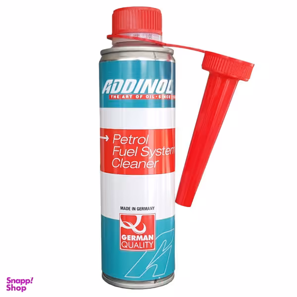 تمیز کننده سیستم سوخت خودرو آدینول مدل Fuel System Cleaner حجم 300 میلی لیتر