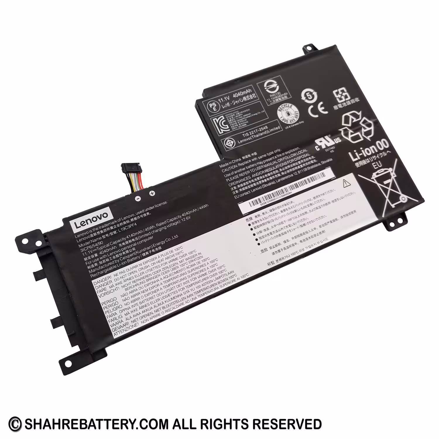 باتری اورجینال لپ تاپ لنوو Lenovo IdeaPad 5 15ITL05 L19C3PF4