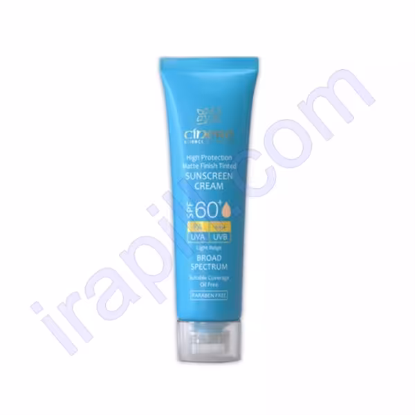 کرم ضد آفتاب بژ روشن  SPF60 سینره حجم 50 میلی لیتر