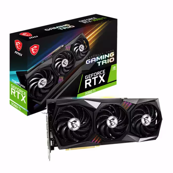 کارت گرافیک ام اس آی RTX 3080 Ti GAMING TRIO 12G