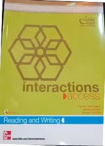 کتاب interaction access reading and writing gold edition