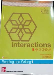 کتاب interaction access reading and writing gold edition