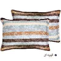 روبالشی شیکدو مدل RB02 بسته 2 عددی رنگ قهوه ای