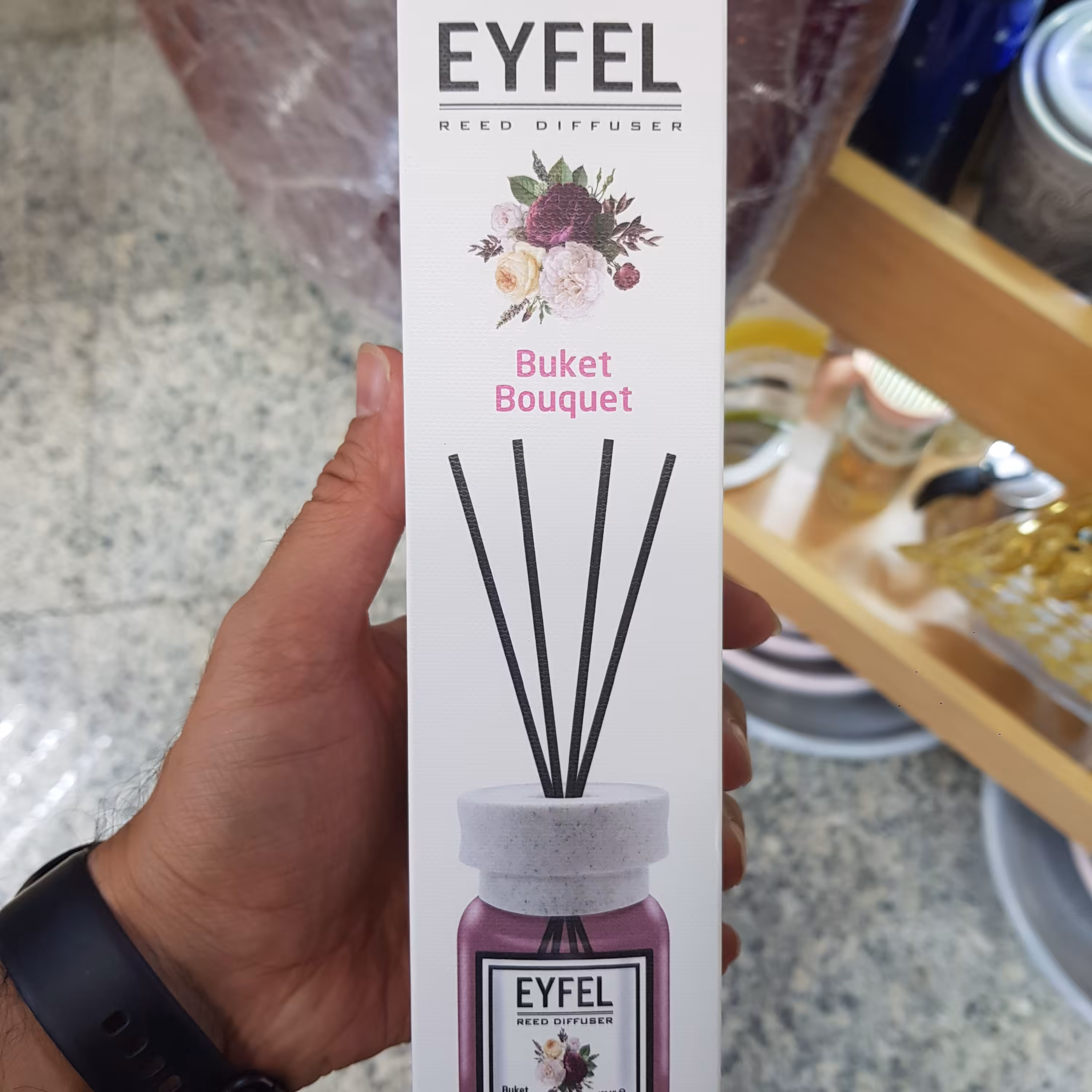 خوشبو کننده هوا 120 میل ایفل Eyfel اصل ترکیه Bouquet