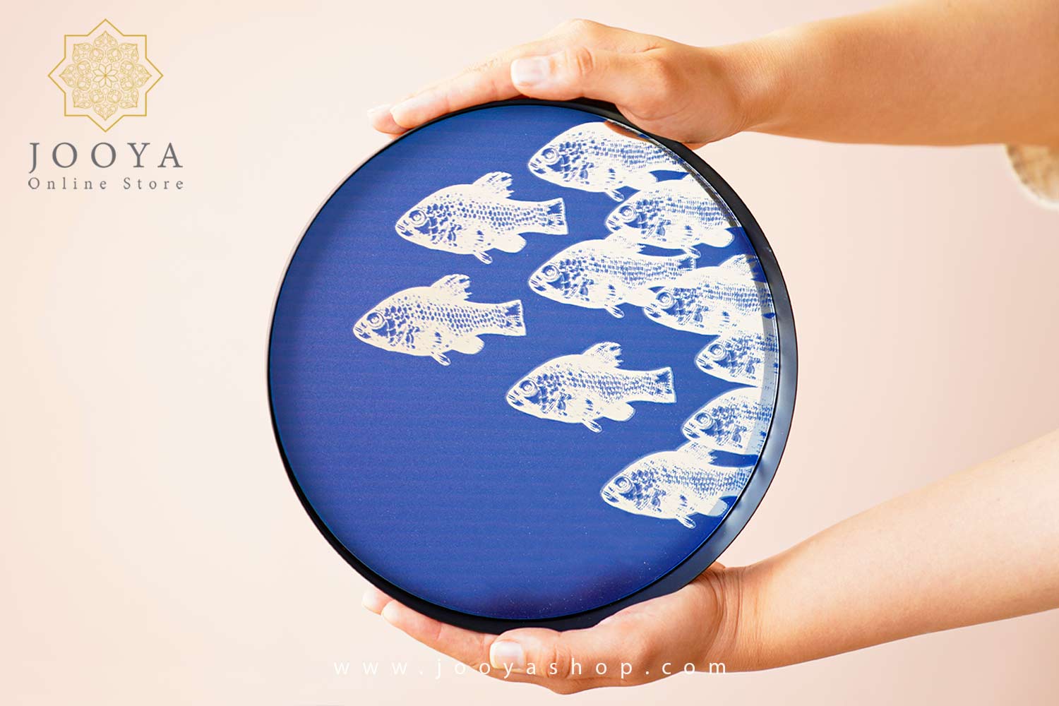 آیینه دکوراتیو طرح ماهی