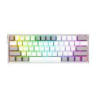 کیبورد مخصوص بازی ردراگون مدل FIZZ K617 WHITE/GREY - کالاوما