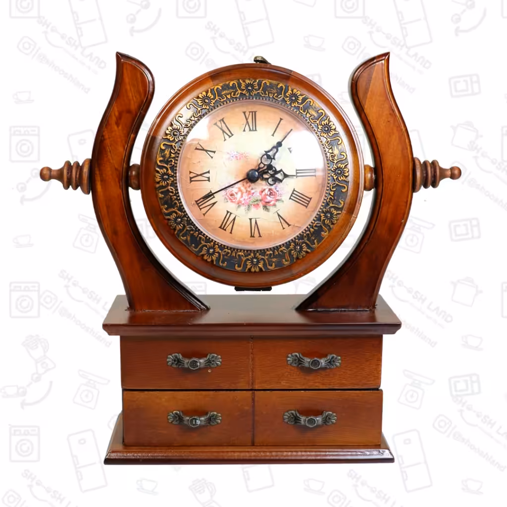 ساعت آینه دار کشویی