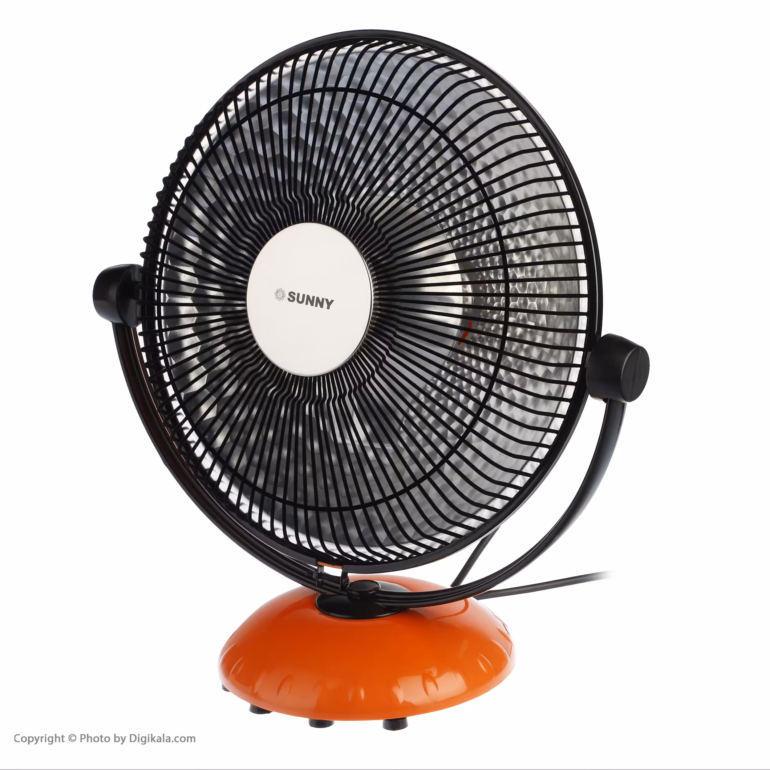 هیتر برقی سانی مدل پنکه ای Araz رنگ نارنجی
