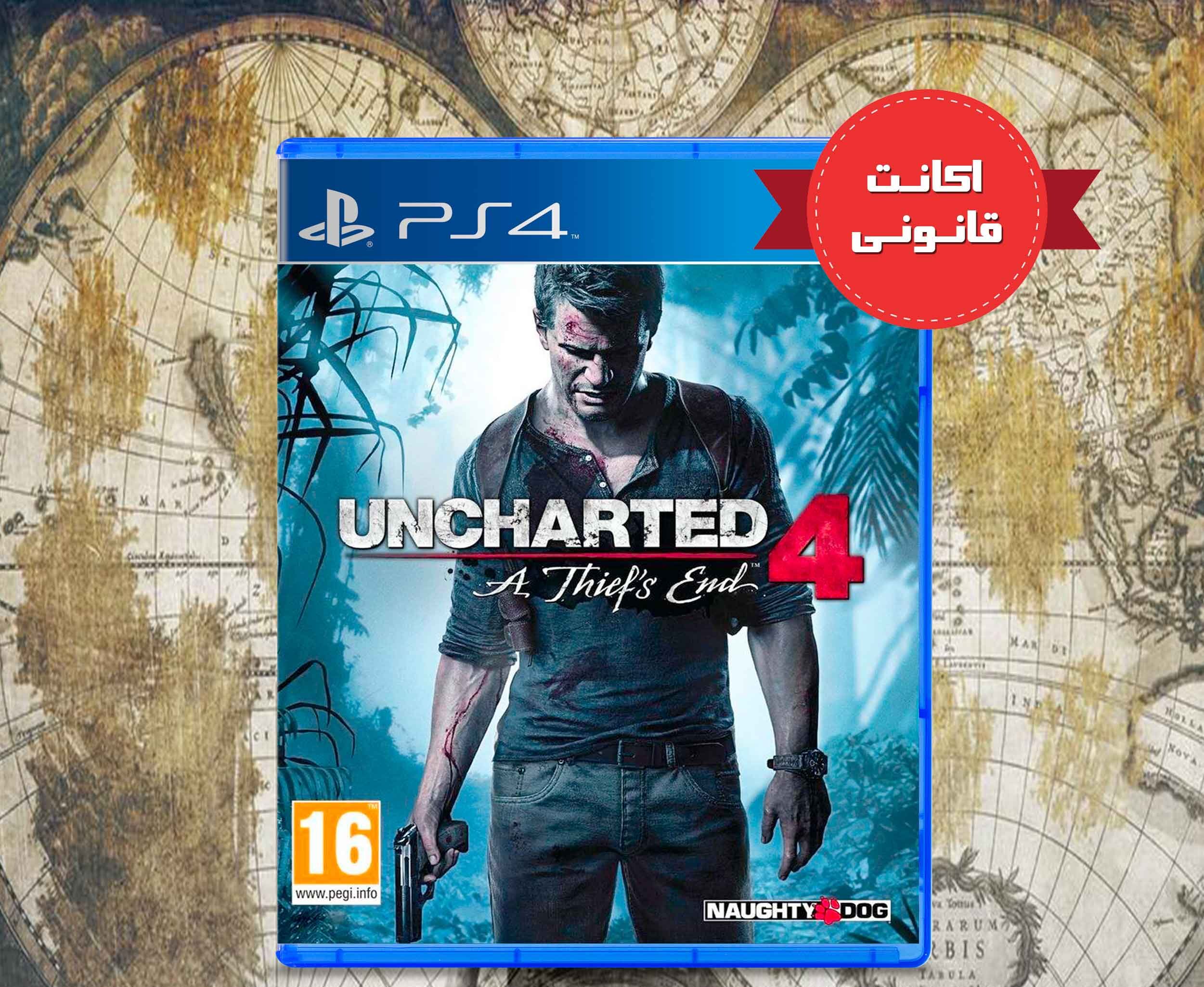 بازی Uncharted 4 اکانت قانونی